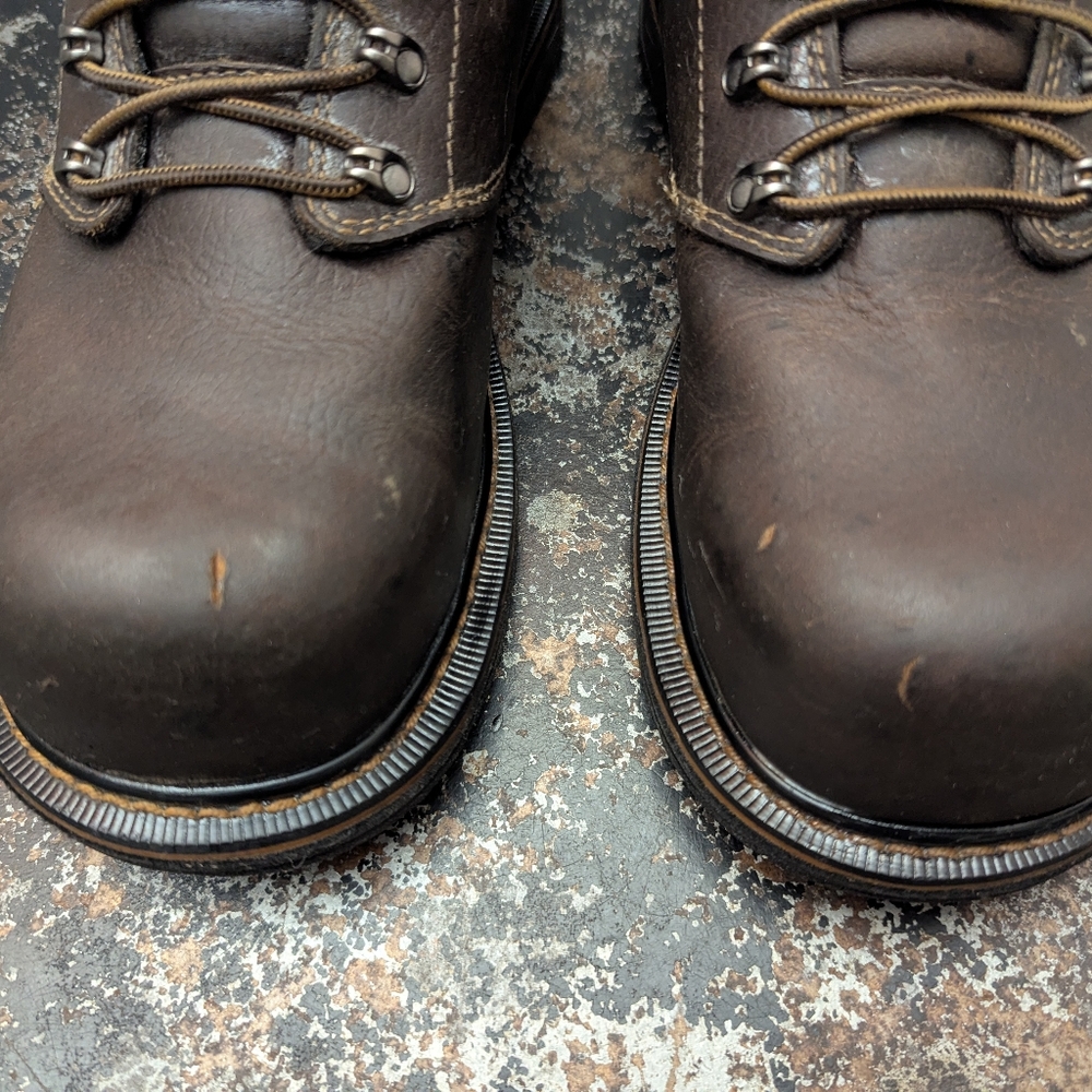 Mens Irish Setter Farmington Work Boots Sz 11.5 D Used 83638 King Toe Comp Toe - Picture 5 of 10